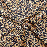 Rose & Hubble Leopardenmuster, 100 % Baumwollstoff, Farbe Peru